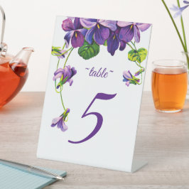 木製ユニークアーバービーチテーマテーブル番号 台座サイン