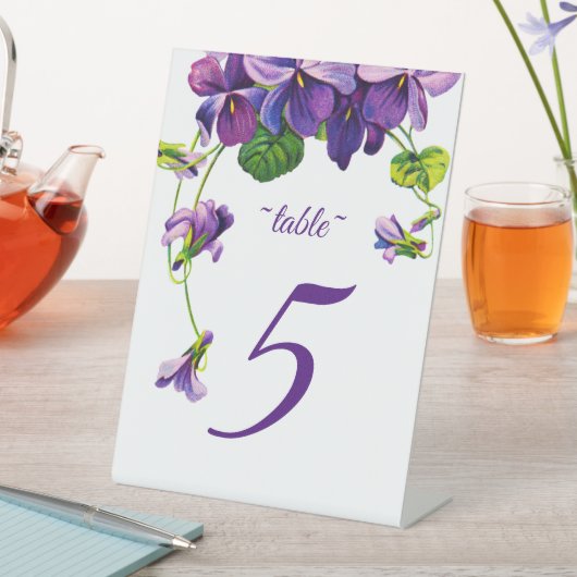 木製ユニークアーバービーチテーマテーブル番号 台座サイン (インサイチュ)