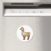 木製ラマ磁石 マグネット (インサイチュ (食洗機))