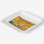 木製ランニングバナー ペーパープレート (傾斜あり)