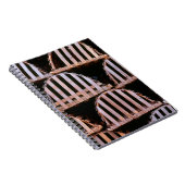 木製ロブスタートラップ横 ノートブック (右側)