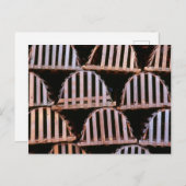 木製ロブスタートラップ横 ポストカード (正面/裏面)