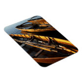 木製ローボート – Derwentwater, Lake District マグネット (右側)