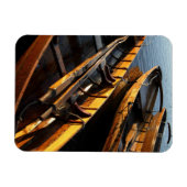 木製ローボート – Derwentwater, Lake District マグネット (横)