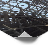 木製ローラーコースター12X12ポスター ポスター (角)