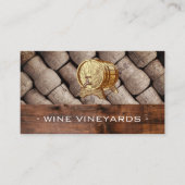 木製ワインバレル | ケータリングサービス | ワイナリー 名刺 (正面)