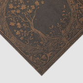 木製丸木のデコページ 薄葉紙 (詳細)