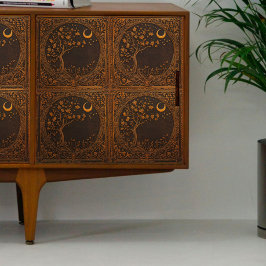 木製丸木のデコページ 薄葉紙