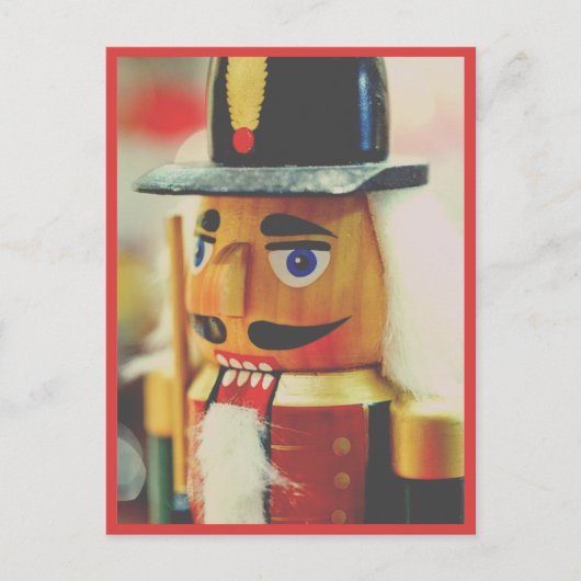 木製兵士はがき ポストカード (正面)