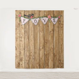 木製写真素朴背景タペストリー タペストリー