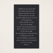 木製写真葬儀記念祈りの言葉カード (裏面)