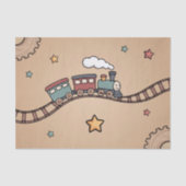 木製列車 薄葉紙 (正面)