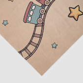 木製列車 薄葉紙 (詳細)