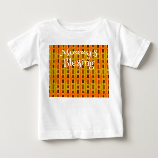 木製壁掛け ベビーTシャツ (正面)
