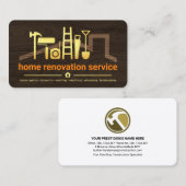 木製屋根用手回し工具 名刺 (正面/裏面)