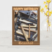 木製工具 カード (黄色い花)