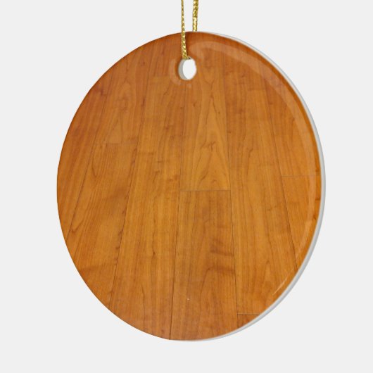 木製床のパークテリーパーケットのラミネートブラウン セラミックオーナメント (左)