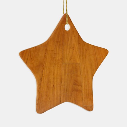 木製床のパークテリーパーケットのラミネートブラウン セラミックオーナメント (右)