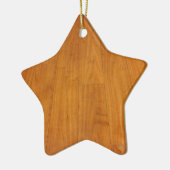 木製床のパークテリーパーケットのラミネートブラウン セラミックオーナメント (左)