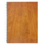 木製床のパークテリーパーケットのラミネートブラウン ノートブック (正面)
