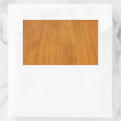 木製床のパークテリーパーケットのラミネートブラウン 長方形シール (バッグ)