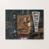 木製探検家フォトコンプレックスジグソーパズル ジグソーパズル (横)