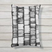 木製板壁 アウトドアクッション (正面(縦))