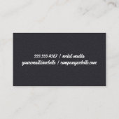 木製板 | ツールハードハット建築 名刺 (裏面)