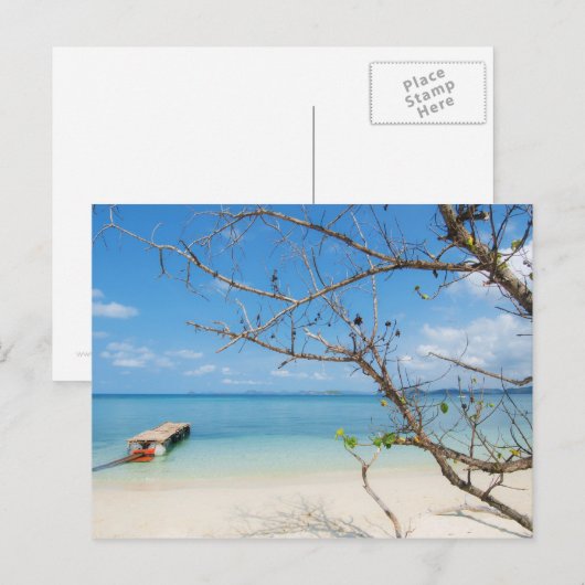 木製桟橋 ポストカード (正面/裏面)