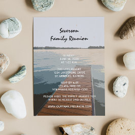 木製波止場オンレイクファミリー懇親会 招待状