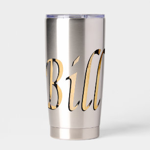 木製紙幣名ロゴ、 保温保冷タンブラー