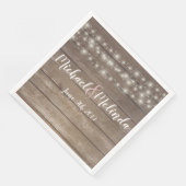 木製素朴のストリン結婚グライト (コーナー)