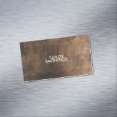 木製素朴の マグネット名刺 (インサイチュ)