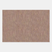 木製素朴ギフトラップ – 木材スタイル包装紙 ラッピングペーパーシート (正面3)