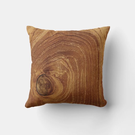 木製素朴チーク木質木目の写真 クッション (裏面)