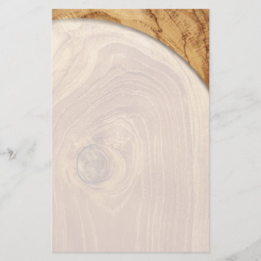 木製素朴チーク木質木目の写真 チラシ (正面)