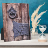 木製素朴ドアプラーク フォトプラーク (側面)