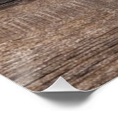 木製素朴ハングオーバードリンク開バー看板ポスター ポスター (コーナー)