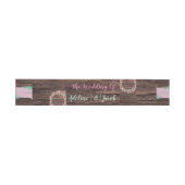 木製素朴フローラ結婚式招待状ベリーバンド 招待状ベリーバンド (フラット)