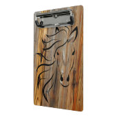 木製素朴ミニクリップボードのホース ミニクリップボード (アングル2)