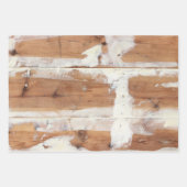 木製素朴板ラッピング紙シート ラッピングペーパーシート (正面3)