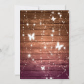 木製素朴軽ベビーシャワー 招待状 (裏面)