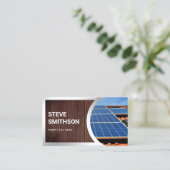 木製素朴鋼屋根パ太陽のネル 名刺 (スタンド正面)