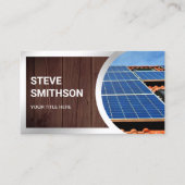 木製素朴鋼屋根パ太陽のネル 名刺 (正面)
