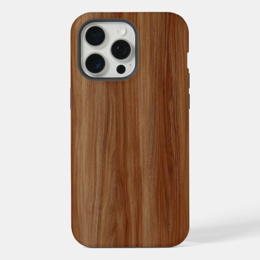 木製素朴iPhoneケース – 自然スタイル iPhoneケース (裏面)