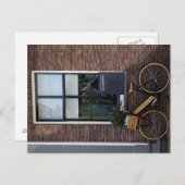 木製自転車 ポストカード (正面/裏面)