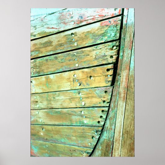 木製船体 ポスター (正面)