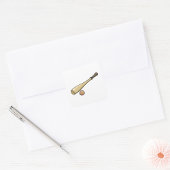 木製野球こうもり スクエアシール