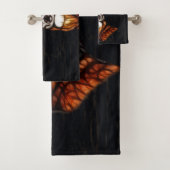 木製鹿素朴国パーソナライズされた バスタオルセット (インサイチュ)