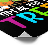 木話の日のシャツかわいい子よ ポスター (角)